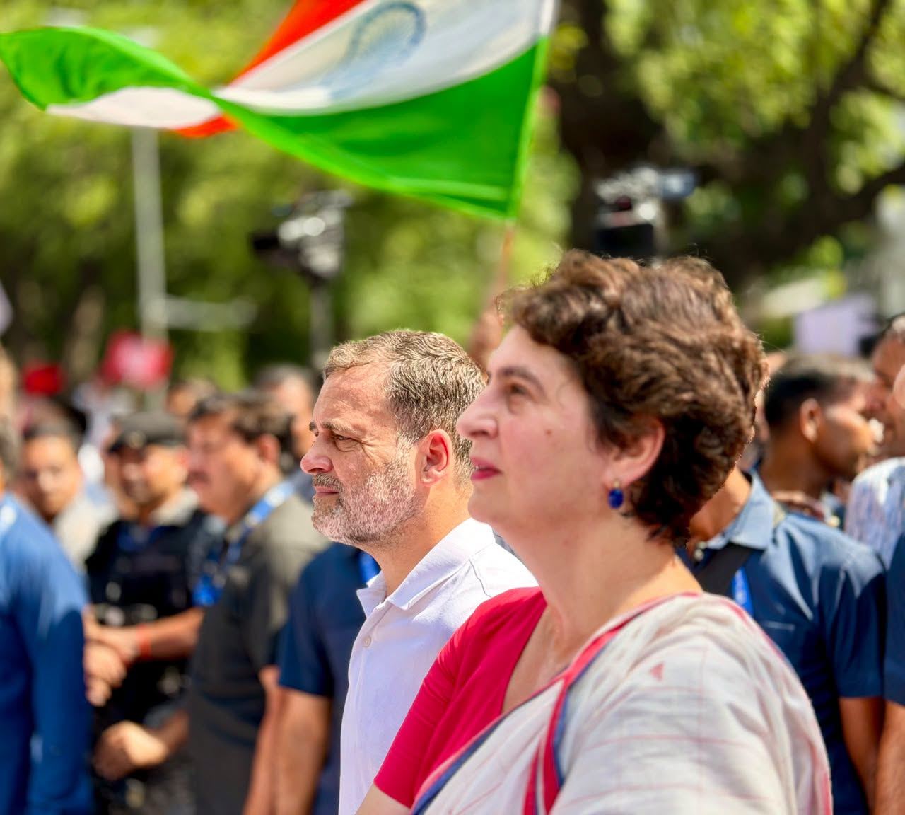 निर्वाचन आयोग मुख्यालय मार्च पर रोके गए INDIA bloc सांसद, संसद मार्ग पर धरना; मुख्य चुनाव आयुक्त के इस्तीफे की मांग